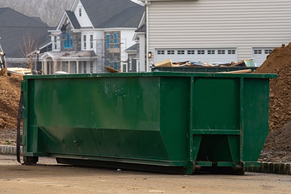 construction dumpsters can be delivered to both residential and commercial locations